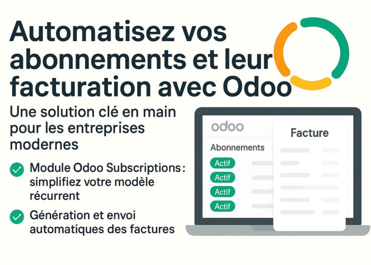 Automatisez vos abonnements et leur facturation avec Odoo : une solution clé-en-main pour les entreprises modernes